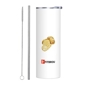 Vegetable Theme 20oz Stainless Steel Tumbler – Potato