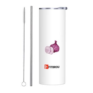 Vegetable Theme 20oz Stainless Steel Tumbler – Onion
