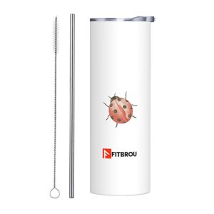 Insect Theme 20oz Stainless Steel Tumbler – Ladybug