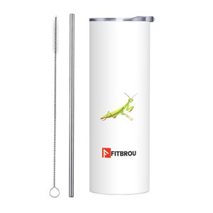 Insect Theme 20oz Stainless Steel Tumbler – Mantis